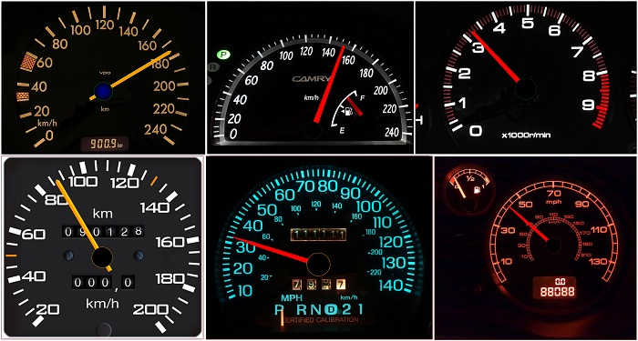 A Family of Speedometers in Excel