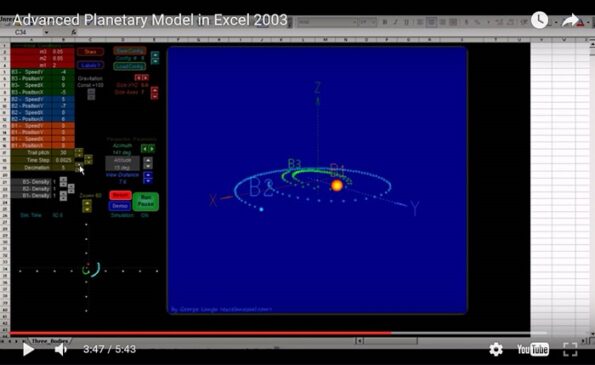 astronomy in Excel – Excel Unusual