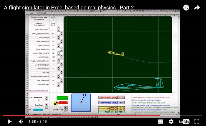 The Aeroscope – video preview #2 and an improved Excel file (#4)
