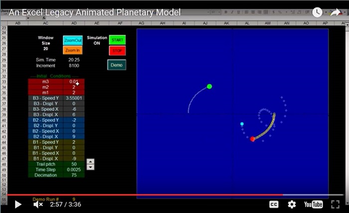 A Legacy Animated Planetary Model – video preview