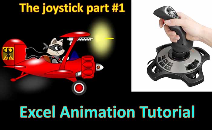 Excel Animation – the Virtual Joystick Tutorial #1